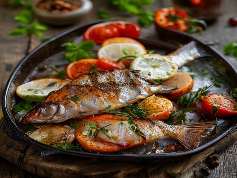 Fischfilet im Päckchen