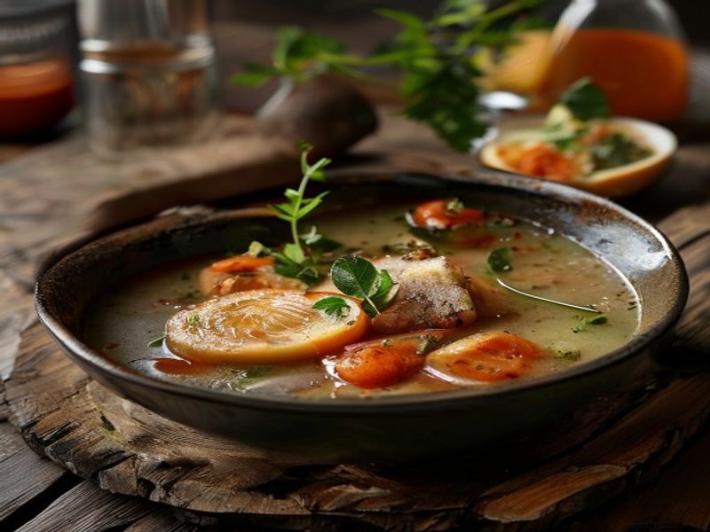 Karpfensuppe