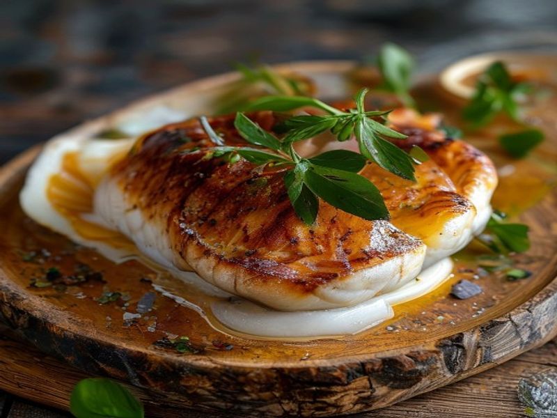 Lachs vom Zedernbrett