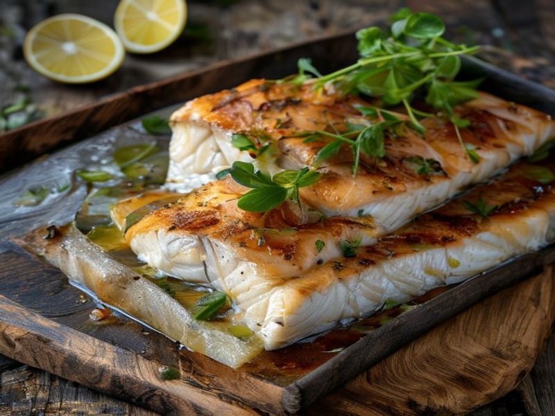 Lachsfilet aus dem Ofen