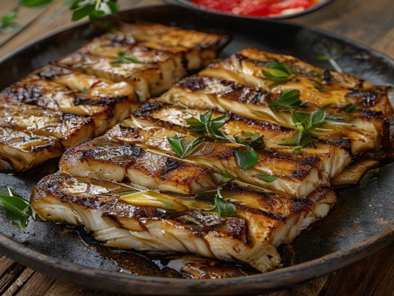 Gegrillte Makrele