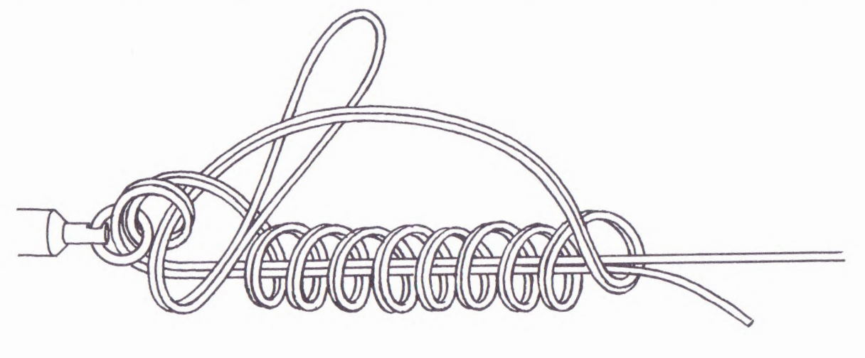 Doppelter 2-Schlingen-Klammerknoten